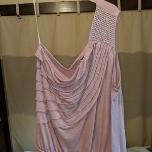 Torrid Dusty Rose off the shoulder top